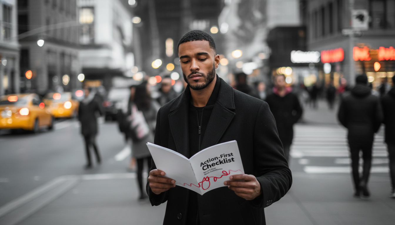 Action-First Checklist: Start Now and Build Confidence