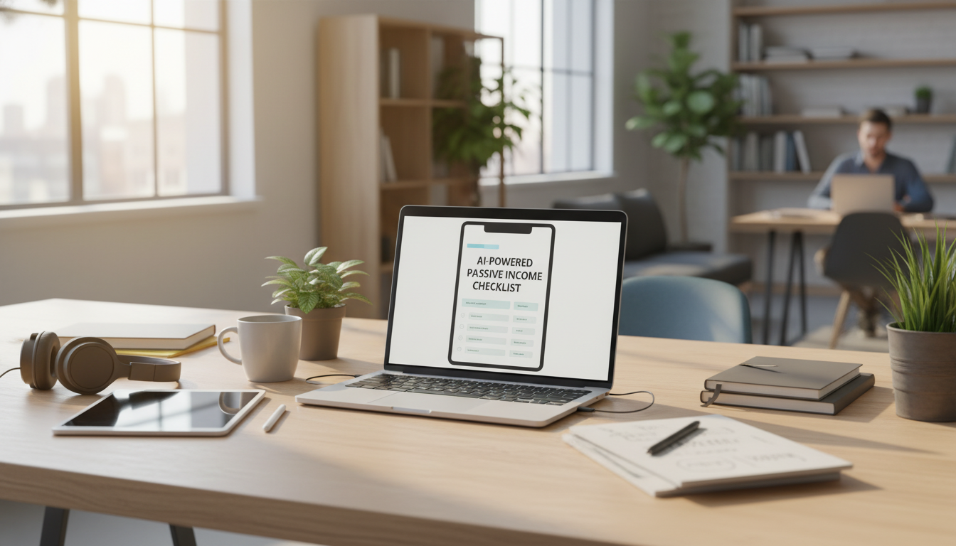 AI Passive Income Checklist for Freelancers: Sell Digital Assets