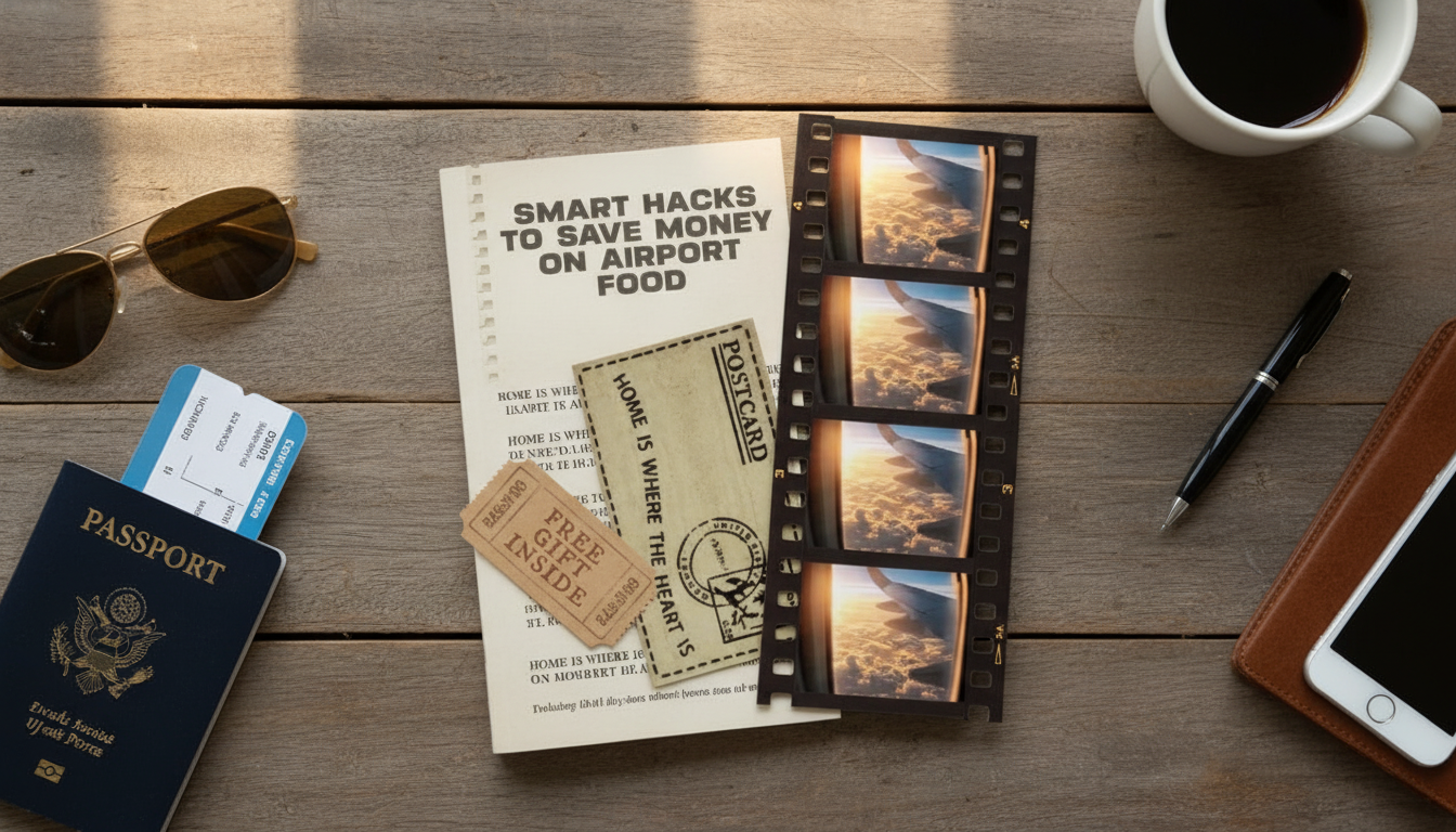 Airport Food Hacks: Eat Cheap at the Gate