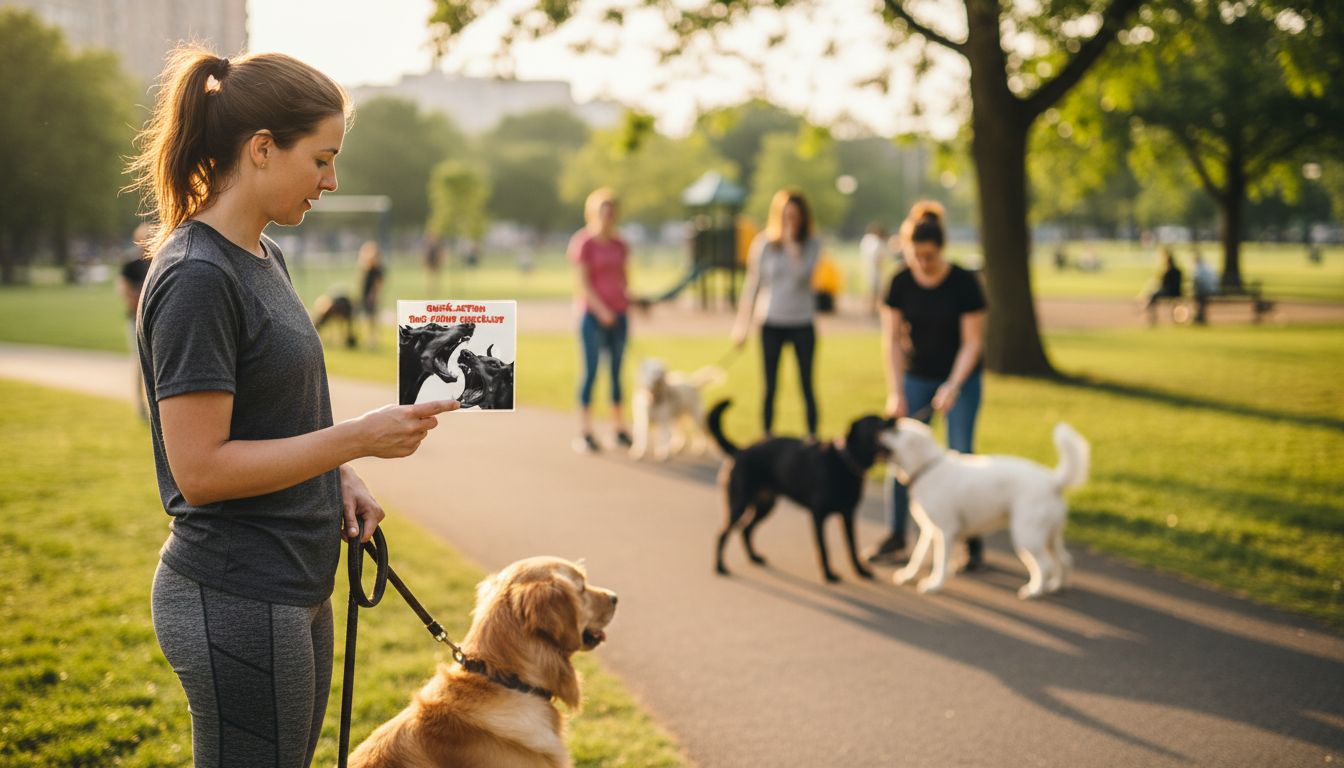 Break Up a Dog Fight at the Park: Quick Checklist
