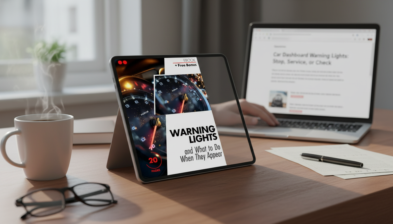 Car Dashboard Warning Lights: Stop, Service, or Check