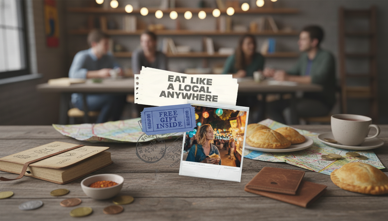 Eat Like a Local Anywhere: Authentic Travel Food Checklist