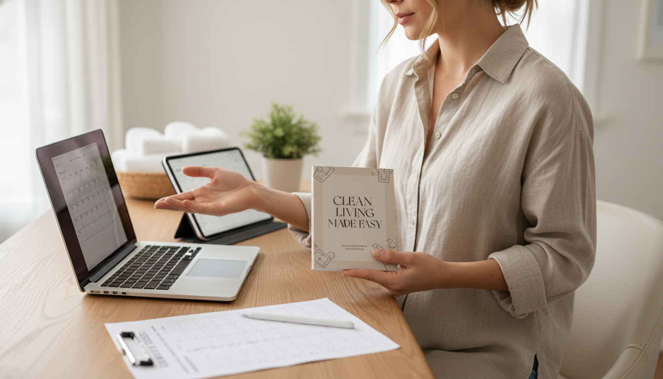 A Simple Digital Cleaning System for a Tidy Home